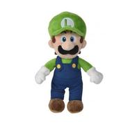 Peluche Luigi 31 Cm - Plombier - Set Doudou Enfant Collection Mario + 1 Carte Offerte