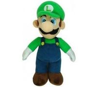 Peluche Luigi 32 Cm - Plombier Classique - Doudou Collection Super Mario + 1 Carte Tigre - Enfant