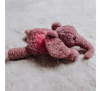 Peluche lumineuse george l'éléphant vieux rose