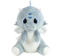 Peluche lumineuse - JEMINI - LIMINOU LEON LE DRAGON - Hauteur 21 cm - Bleu et blanc