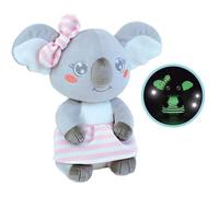 Peluche lumineuse LIMINOU CALLY MIMI KOALA - JEMINI - ± 22 cm - Gris - Bleu, gris et rose - Mixte