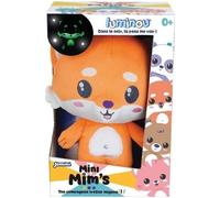 Peluche lumineuse naturelle - JEMINI - Luminou renard mini mim's - Fonctionne sans pile - +/- 15 cm