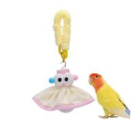 Peluche lumineuse perroquet - Veilleuse musicale | Oiseau doux à câliner | Affichage de comptoir de vanité de Terrarium d'aquarium de lumière d'ambiance de perroquet