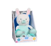Peluche - ma 1ère peluche d'activités - lapin - 25 cm bleu TU