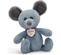 Trudi Souris Bleue | Peluche Cadeau pour Noël et Anniversaire, Animaux en Peluche | 10x24,5x15 cm Taille XS Fun | modèle 51395