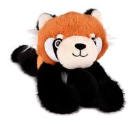 HISTOIRE D’OURS - Doudou Peluche Panda Roux Aimanté 30 cm - Collection Podcoll - Peluche Tendance à Poser sur l’Épaule - Idée Cadeau Naissance pour Enfants - Doudou Original à Collectionner - HO3360
