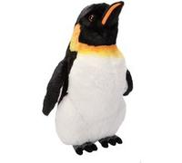Peluche Manchot Empereur Pingouin De 30 Cm Noir Blanc