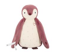 Peluche Manchot Enregistreuse Et Bruits Blanc Rose - Kaloo
