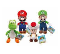 Peluche - Mario - Super Mario - 20 Cm - 4 Ass