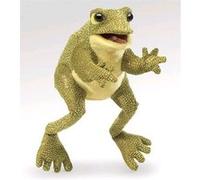 Peluche marionnette grenouille 30 cm de la marque Folkmanis G