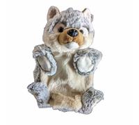Peluche marionnette loup dani