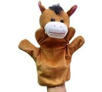 Peluche Marionnette Poupée de Noël Jouets en cheval Multicolore Multicolore G