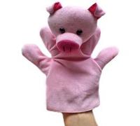 Peluche Marionnette Poupée de Noël Jouets en cochon Multicolore