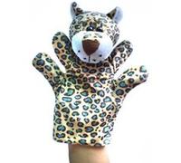 Peluche Marionnette Poupée de Noël Jouets en Léopard Multicolore Multicolore
