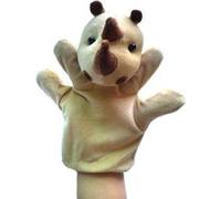 Peluche Marionnette Poupée de Noël Jouets en rhinocéros Multicolore Multicolore G
