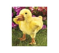 Peluche marionnette poussin 23 cm de la marque