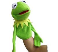 Peluche Marionnette Sesame Street Kermit the Frog FONGWAN poupées interactive Vert 40cm Vert G