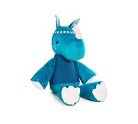Marius grande peluche rhino Bleu G