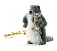 Peluche Marmotte et son Bébé 32 cm G