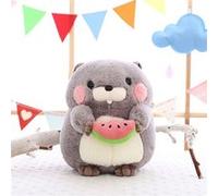 Peluche Marmotte mignonne 25 CM - Gris Gris G