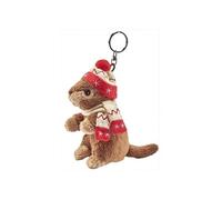 Peluche Marmotte porte cle 10cm