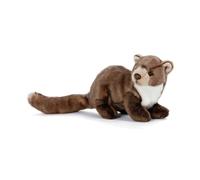 Living Nature Martre Des Pins, Martre Des Pins en Peluche Doux et Réaliste, Peluche Écologique Naturli, 17.5cm