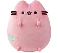 Pusheen Peluche mascotte Aurora 61560 – 18 cm, rose pastel, détails brodés