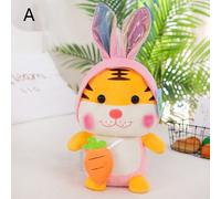 Peluche Mascotte Happy Tiger Tournant Vers Lapin, Elk, Éléphant, Chat, Poupée Douce, Cadeau D'anniversaire, Candices, Guo, Joli Jouet Pour Le Nouvel An Chinois, 2022