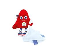 Peluche Mascotte Jeux Olympiques Paris 2024 Avec Doudou - 22 Cm