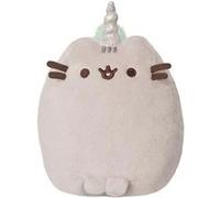 Peluche Mascotte Licorne 24cm Modèleicorn avec Corne Scintillant Pusheen Gris clair