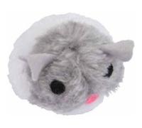 LOVE STORY Jouet Peluche mécanique Souris Polyester 5cm Gris