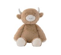 Noukie's - Peluche Toute Douce - 40 cm - Medium - Fluffy Cow Beige - Jouet pour Enfant et bébé - Cadeau de Naissance