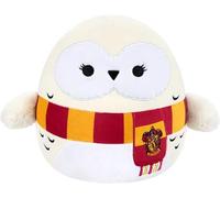 Squishmallows Peluche Hedwige avec écharpe de Harry Potter - Original de 25 cm - Peluche Officielle Ultra Douce de Taille Moyenne