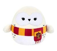 Squishmallows Peluche Hedwige avec écharpe de Harry Potter - Original de 25 cm - Peluche Officielle Ultra Douce de Taille Moyenne