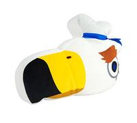 Peluche Méga Animal Crossing Gulliver Club Mocchi Mocchi 38 cm, License Nintendo, Accessoire de Chambre à Coucher, Coussin Mario Kart Garçons et Filles, À Partir de 3 ans