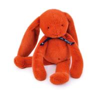Peluche méléo lapin potiron - 37cm