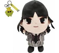 Peluche Mercredi Addams Goserda® 25cm + Porte-clés G