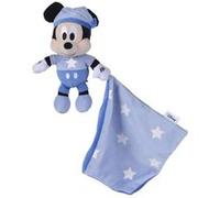 Peluche Mickey phosphorescente - 25 x 10 x 8 cm - Impression lumineuse - Bleu Bleu G