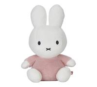 Peluche miffy - fluffy - 35 cm rose et blanc TU