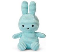 Peluche Miffy lapin velours côtelé 24 cm Bleu Bleu G