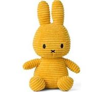 Peluche Miffy Lapin velours côtelé 24 cm Jaune Jaune G