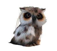 Peluche mignonne avec yeux vivants, douce et réaliste avec , avec anneau pour l'accrocher, jouet d'aventure | décoration pour chambre d'adolescents
