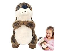 Peluche mignonne - Loutre de mer - 20 cm - En peluche douce - Pour , bébés, , cadeaux, salle de jeux, chambre à coucher, chambre d'enfant, objet de collection