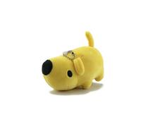 Peluche mignonne, série Chat-Insecte, modèle Chien Jaune, 10cm