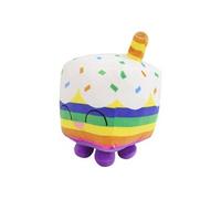 Peluche Minecraft Axolotl pour Big Games Cat Kawaii, Cadeaux pour Enfants et Fans - Blanc