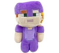 Peluche Minecraft Steve violet 20cm