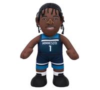 Peluche Minnesota Timberwolves Anthony Edwards Bleacher Creatures Bleu 25 cm