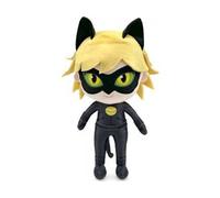 Peluche Miraculous : Chat Noir 32 Cm - Set Doudou Adrien + 1 Carte - Enfant
