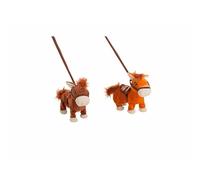 Peluche mobile cheval son 26 cm