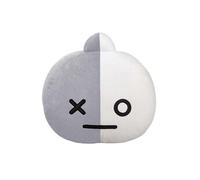 Peluche Modèle Visage de VAN 32cm Ultra-Doux en Polyester Line Friends BT21 Blanc / Gris